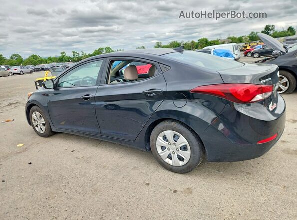 5NPDH4AE0GH740320 2016 HYUNDAI ELANTRA Black 