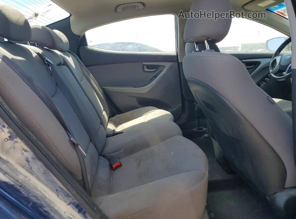 5NPDH4AE0GH787573 2016 HYUNDAI ELANTRA Blue 