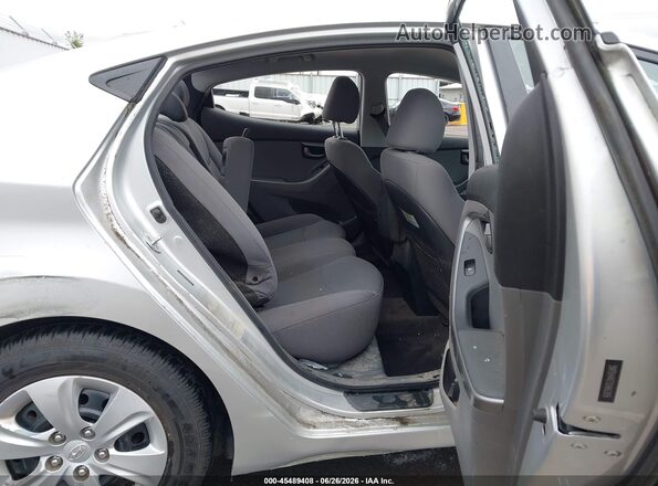 5NPDH4AE1GH662856 2016 HYUNDAI ELANTRA Silver VIN կոդի պիտակի տեսք