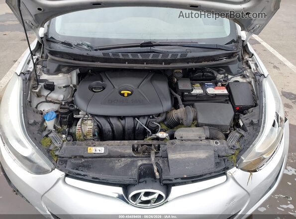 5NPDH4AE1GH662856 2016 HYUNDAI ELANTRA Silver Հետևի տեսք