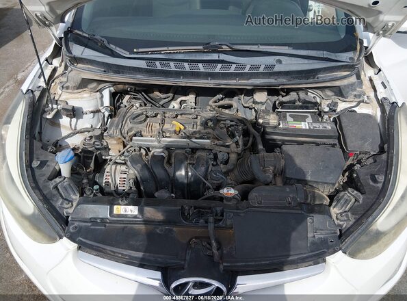 5NPDH4AE1GH670939 2016 HYUNDAI ELANTRA White Widok z tyłu