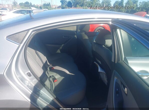 5NPDH4AE1GH676045 2016 HYUNDAI ELANTRA Silver Вид наклейки з VIN-кодом