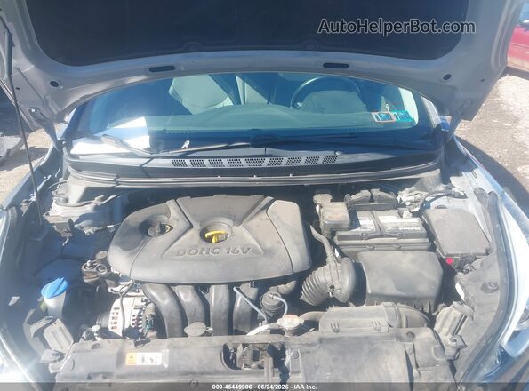 5NPDH4AE1GH676045 2016 HYUNDAI ELANTRA Silver Вид ззаду