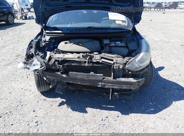 5NPDH4AE1GH693606 2016 HYUNDAI ELANTRA Blue Հետևի տեսք