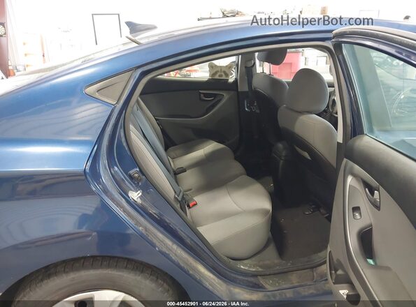 5NPDH4AE1GH697056 2016 HYUNDAI ELANTRA Dark Blue VIN sticker view