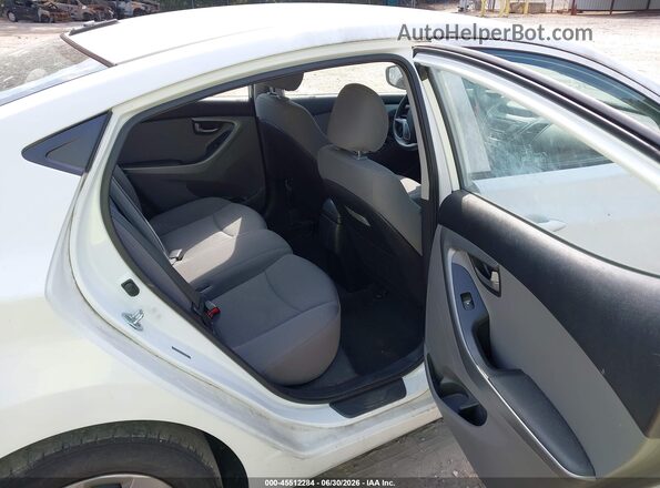 5NPDH4AE1GH753299 2016 HYUNDAI ELANTRA White Vista de la etiqueta del VIN
