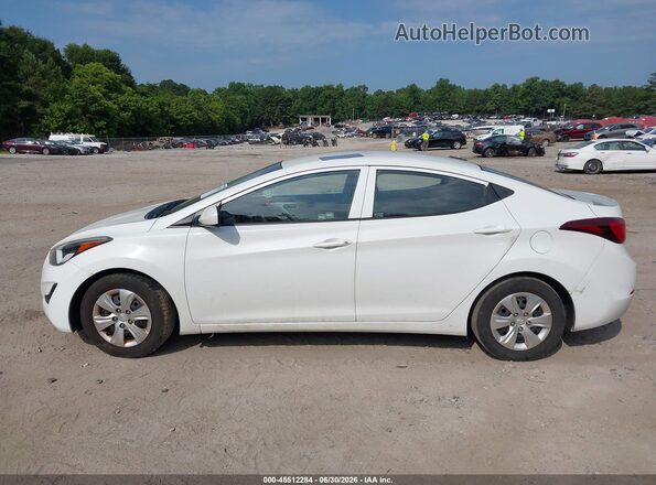 5NPDH4AE1GH753299 2016 HYUNDAI ELANTRA White Vista interior de 360 grados