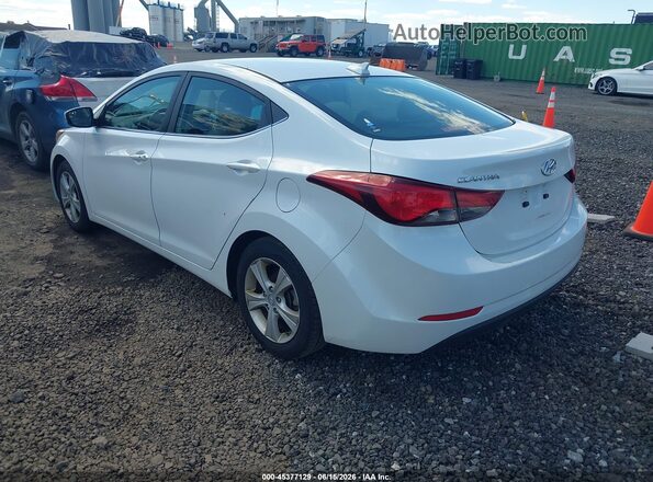 5NPDH4AE1GH753450 2016 HYUNDAI ELANTRA Белый 