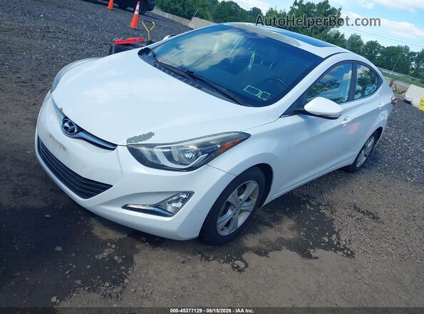 5NPDH4AE1GH753450 2016 HYUNDAI ELANTRA Белый 