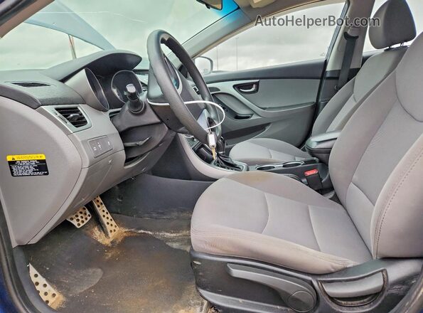 5NPDH4AE2GH661988 2016 HYUNDAI ELANTRA Blue 