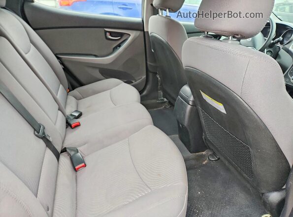 5NPDH4AE2GH661988 2016 HYUNDAI ELANTRA Blue 
