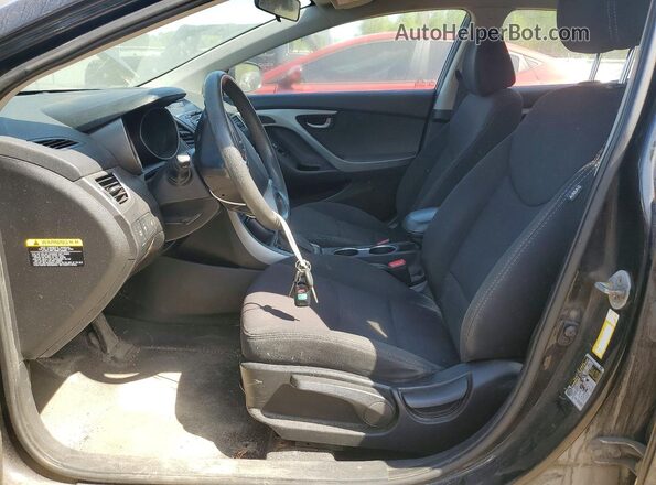5NPDH4AE2GH672165 2016 HYUNDAI ELANTRA Black 