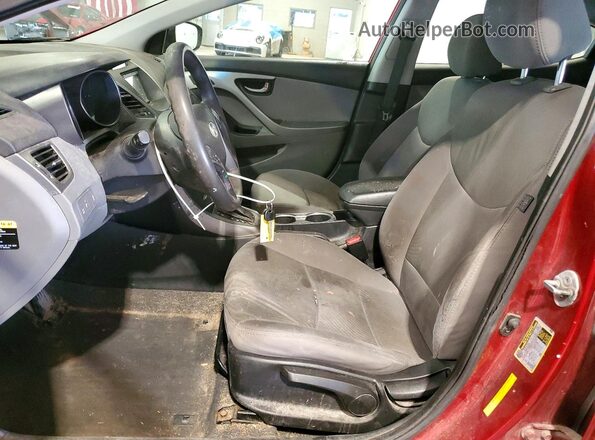 5NPDH4AE2GH683022 2016 HYUNDAI ELANTRA Красный 