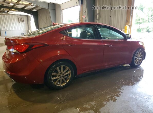 5NPDH4AE2GH683022 2016 HYUNDAI ELANTRA Красный 