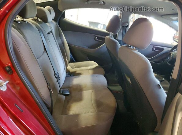 5NPDH4AE2GH683022 2016 HYUNDAI ELANTRA Красный 