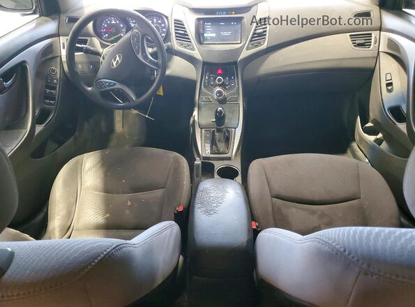 5NPDH4AE2GH683022 2016 HYUNDAI ELANTRA Красный 