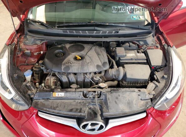 5NPDH4AE2GH683022 2016 HYUNDAI ELANTRA Красный 