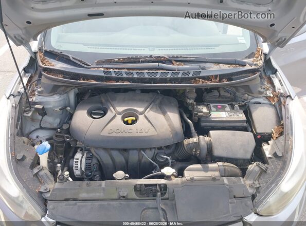 5NPDH4AE2GH688639 2016 HYUNDAI ELANTRA Silver Вид ззаду