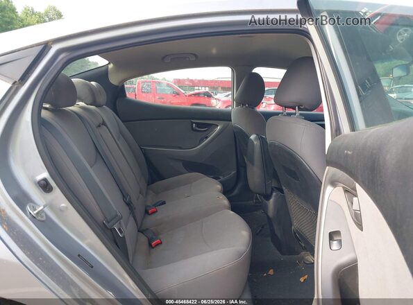 5NPDH4AE2GH688639 2016 HYUNDAI ELANTRA Silver Вид наклейки з VIN-кодом