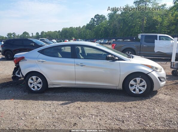 5NPDH4AE2GH718867 2016 HYUNDAI ELANTRA Серебряный Панорамный вид салона 360°