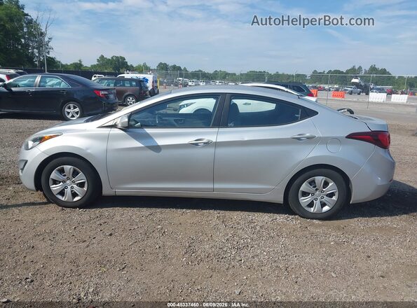 5NPDH4AE2GH718867 2016 HYUNDAI ELANTRA Серебряный 