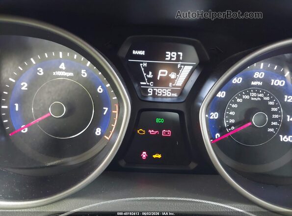 5NPDH4AE2GH726113 2016 HYUNDAI ELANTRA Silver 
