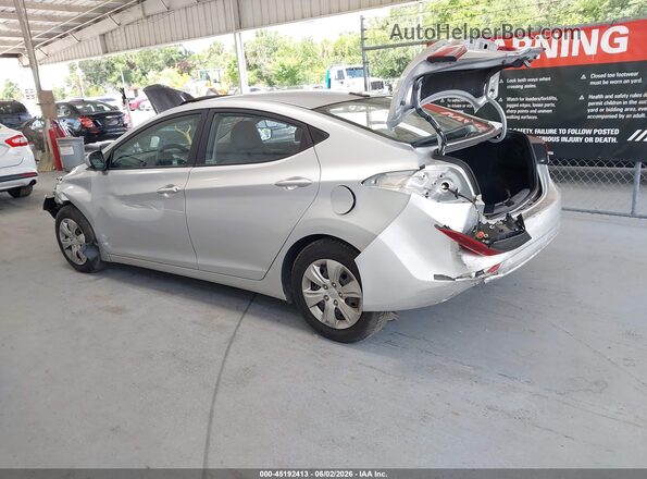 5NPDH4AE2GH726113 2016 HYUNDAI ELANTRA Silver 