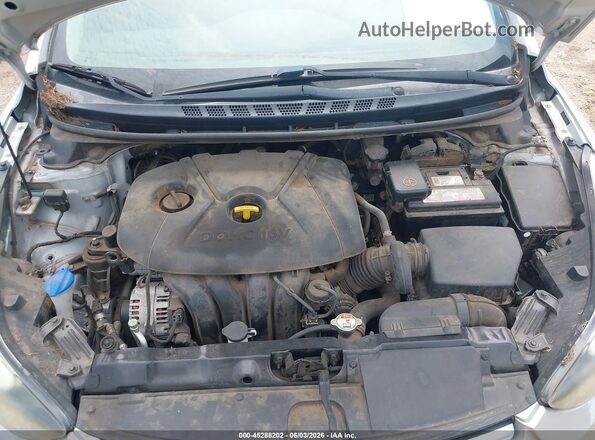 5NPDH4AE2GH730470 2016 HYUNDAI ELANTRA Silver 