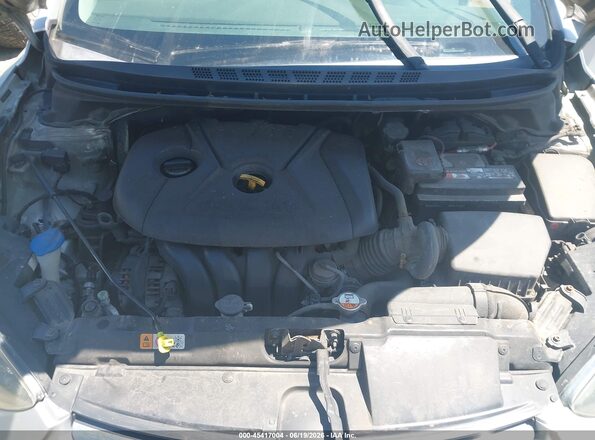 5NPDH4AE2GH735538 2016 HYUNDAI ELANTRA Silver Вид ззаду