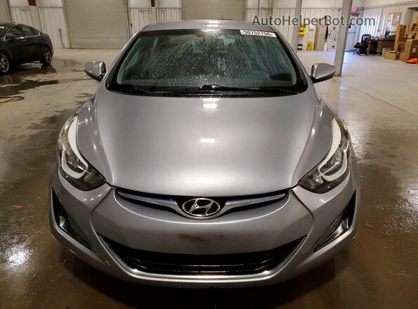 5NPDH4AE3GH686060 2016 HYUNDAI ELANTRA Silver 