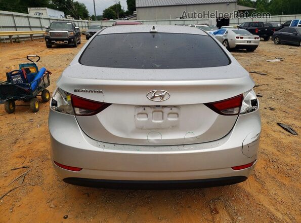 5NPDH4AE3GH722734 2016 HYUNDAI ELANTRA Silver 