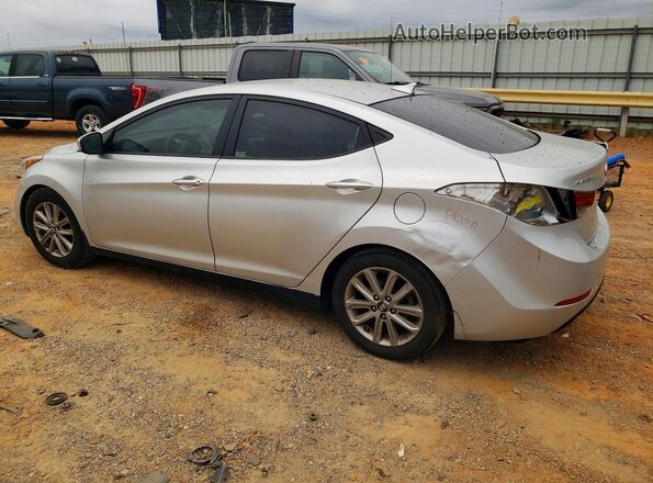 5NPDH4AE3GH722734 2016 HYUNDAI ELANTRA Silver 