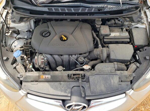 5NPDH4AE3GH722734 2016 HYUNDAI ELANTRA Silver 