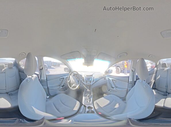 5NPDH4AE3GH725990 2016 HYUNDAI ELANTRA Silver Вид наклейки з VIN-кодом