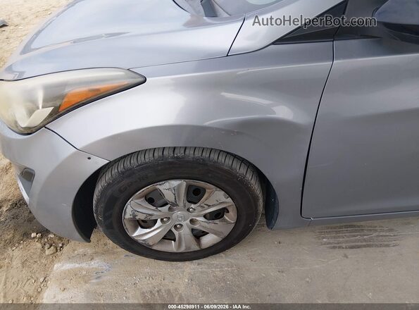 5NPDH4AE3GH754373 2016 HYUNDAI ELANTRA Gray 