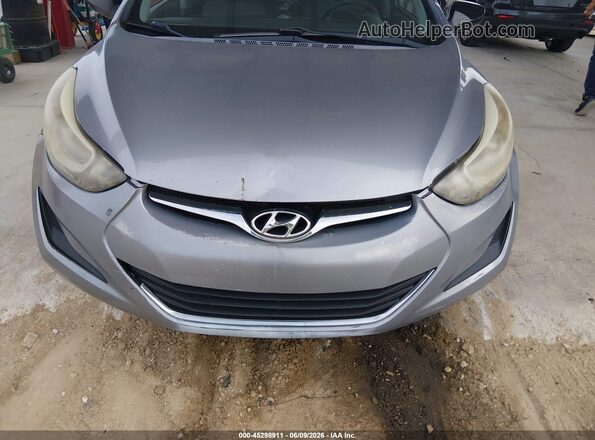 5NPDH4AE3GH754373 2016 HYUNDAI ELANTRA Gray 