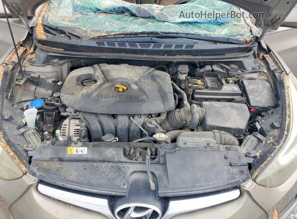 5NPDH4AE3GH759489 2016 HYUNDAI ELANTRA Tan 