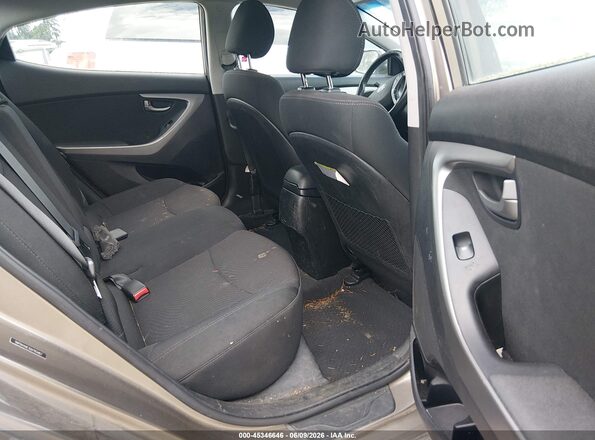 5NPDH4AE3GH783467 2016 HYUNDAI ELANTRA Gray VIN կոդի պիտակի տեսք