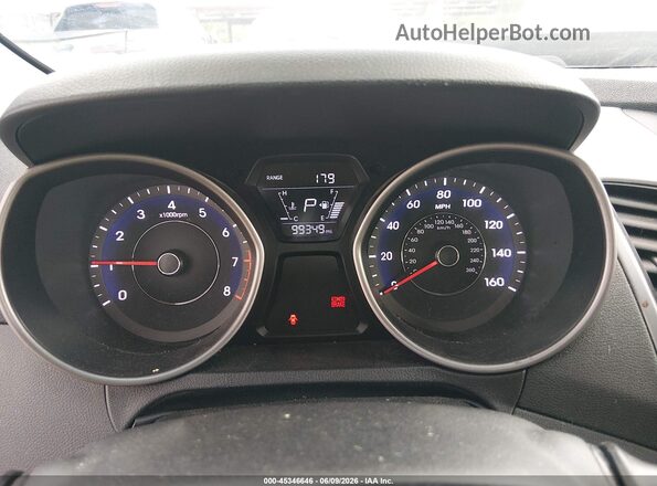 5NPDH4AE3GH783467 2016 HYUNDAI ELANTRA Gray Հետևի նստատեղերի տեսք