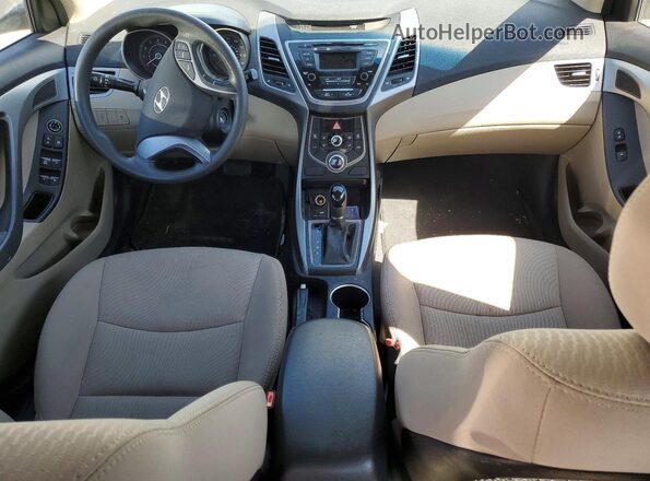 5NPDH4AE3GH789415 2016 HYUNDAI ELANTRA White 
