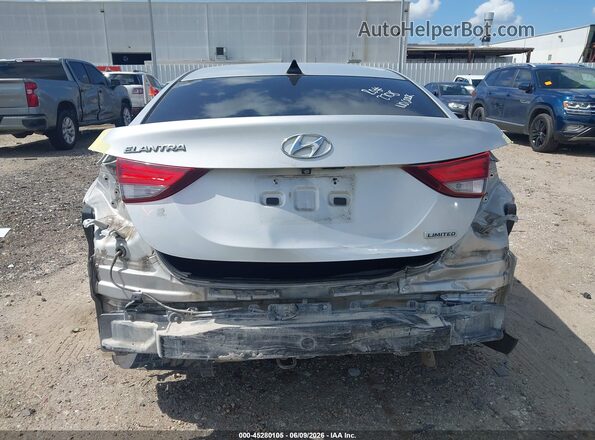 5NPDH4AE4GH662396 2016 HYUNDAI ELANTRA Серебряный Вид спереди