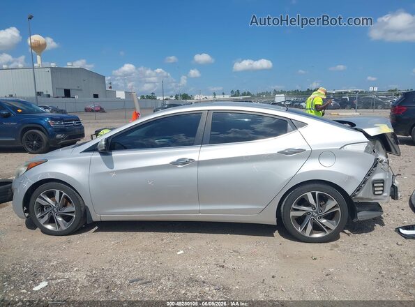 5NPDH4AE4GH662396 2016 HYUNDAI ELANTRA Серебряный 