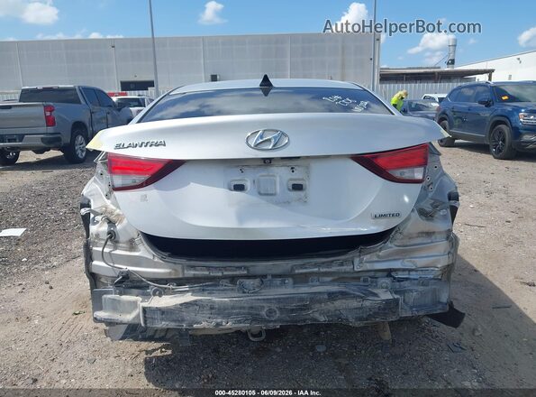 5NPDH4AE4GH662396 2016 HYUNDAI ELANTRA Серебряный 