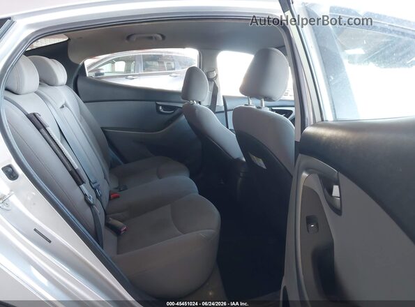 5NPDH4AE4GH665346 2016 HYUNDAI ELANTRA Серебряный Вид наклейки с VIN-кодом