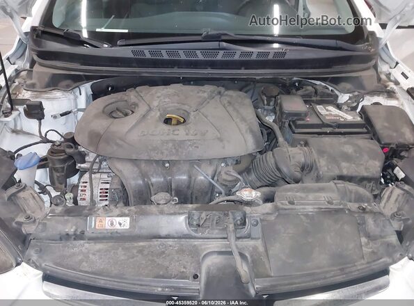 5NPDH4AE4GH695589 2016 HYUNDAI ELANTRA White Widok z tyłu
