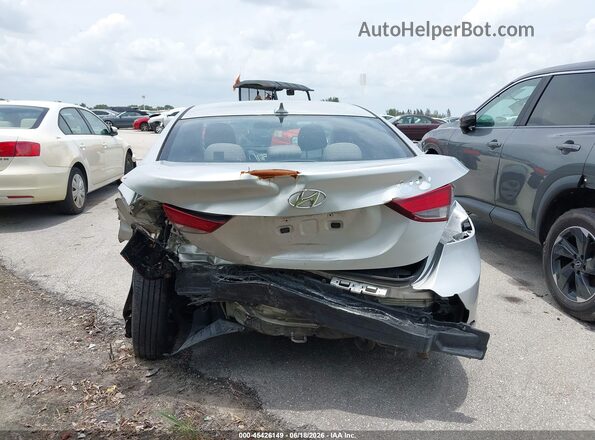 5NPDH4AE4GH696693 2016 HYUNDAI ELANTRA Silver 