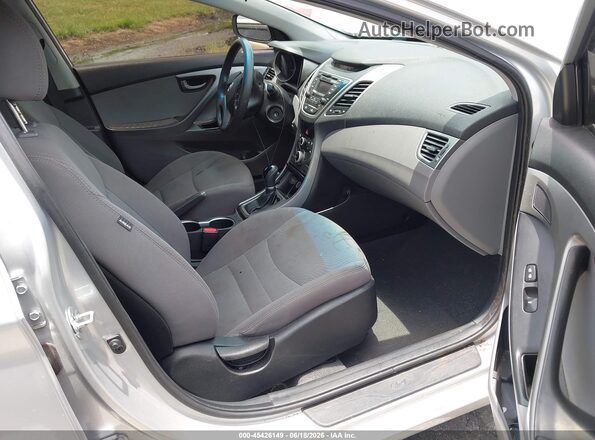5NPDH4AE4GH696693 2016 HYUNDAI ELANTRA Silver 