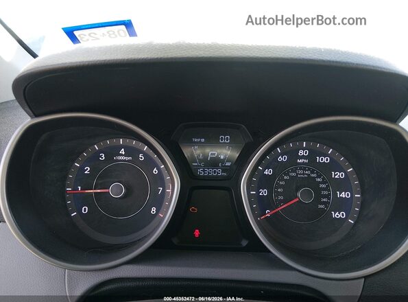 5NPDH4AE4GH707207 2016 HYUNDAI ELANTRA Silver Вид задніх сидінь
