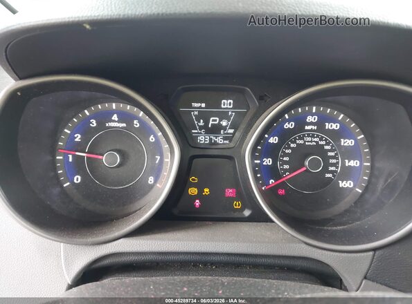 5NPDH4AE4GH720023 2016 HYUNDAI ELANTRA Blue 