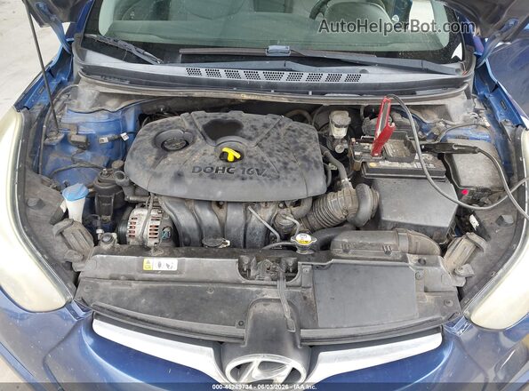 5NPDH4AE4GH720023 2016 HYUNDAI ELANTRA Blue 